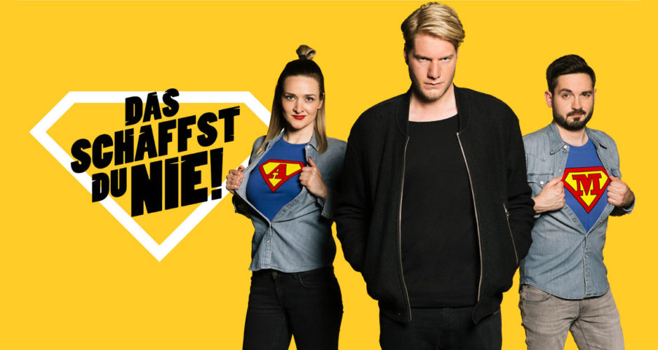 Neues Challenge-Format „Das schaffst du nie!“ startet