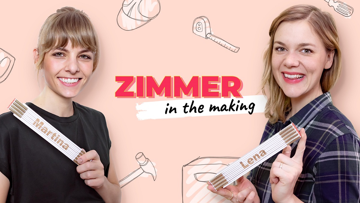 „Zimmer in the making“: Vom leeren Raum zum perfekten Community Zimmer