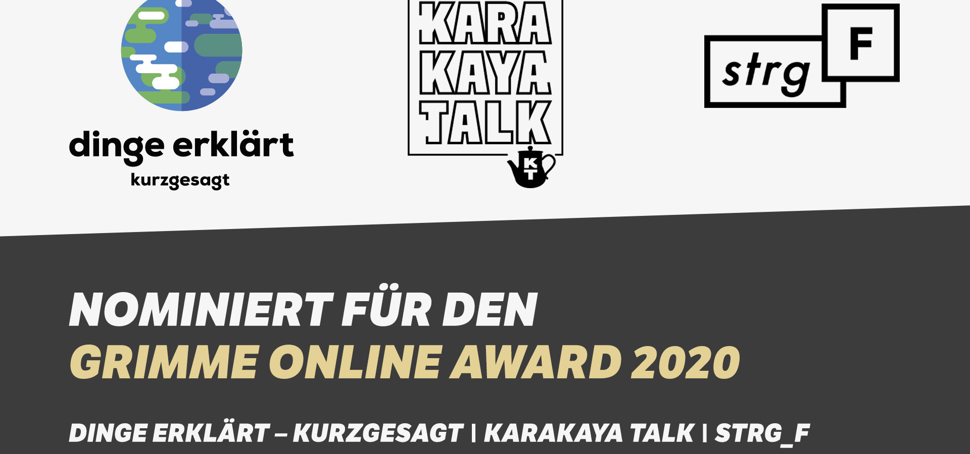 Drei funk-Formate für Grimme Online Award 2020 nominiert