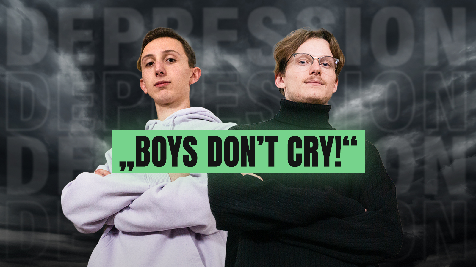 Depressionen enttabuisieren: Junge Männer erzählen bei follow me.reports ihre Geschichte