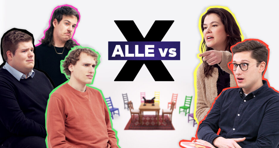 Grüne Jugend stellt sich im Debatten-Showdown bei ALLE vs X gegen Parteispitze